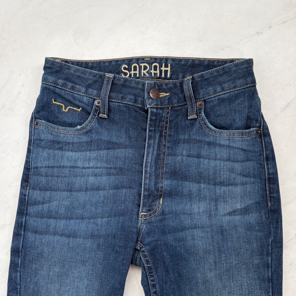 Kimes Ranch Size 000 Sarah Dark Wash Bootcut Jeans Western Country Barn Denim - Picture 3 of 7